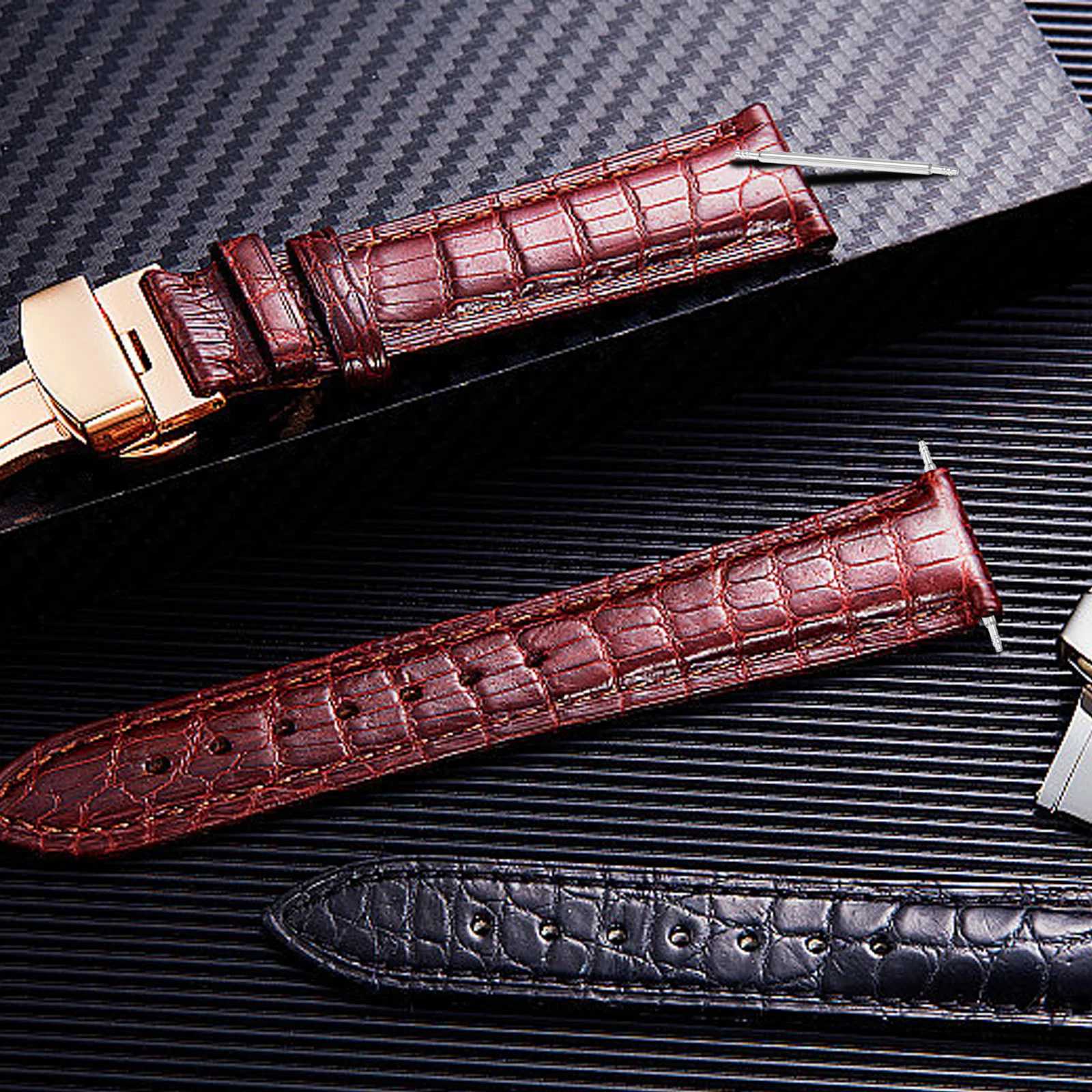 مجموعة واحدة من إكسسوارات الساعة دبوس سوار من الفولاذ المقاوم للصدأ، هيكل قوي، إمداد موثوق، سهل التنظيم، دبابيس ساعة قابلة للوصول #3