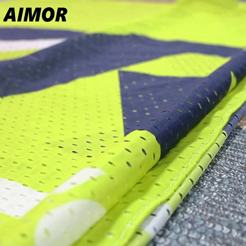 AIMOR Custom Logo Picture Any Size DIY Mesh cloth Banner Windproof Rainproof Advertising Cloth Background Print Outdoor