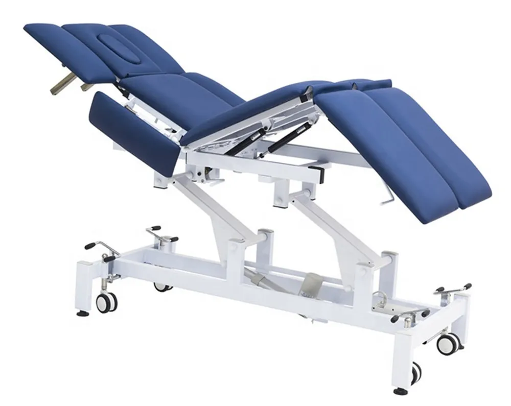 

Therapeutic Physiotherapy Equipment Electric Stretcher Chiropractic Drop Table Pedicure Treatment Examination Bed Massage Table