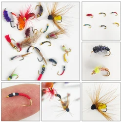 Free Fisher Kit de moscas húmedas y secas para trucha Caddis Zebra