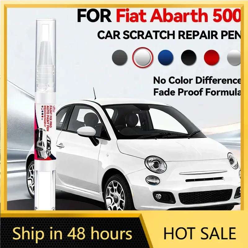 

Car Dedicated For Fiat Abarth 500 Paint Repair Pen Touch Up Scratch Remover DIY Auto Accessories Black White Gray Green Yellow R