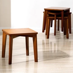 Home Kitchen Stool Dining Chairs Thickened Material Kitchen Stools Superimposed Storage Restaurant Furniture