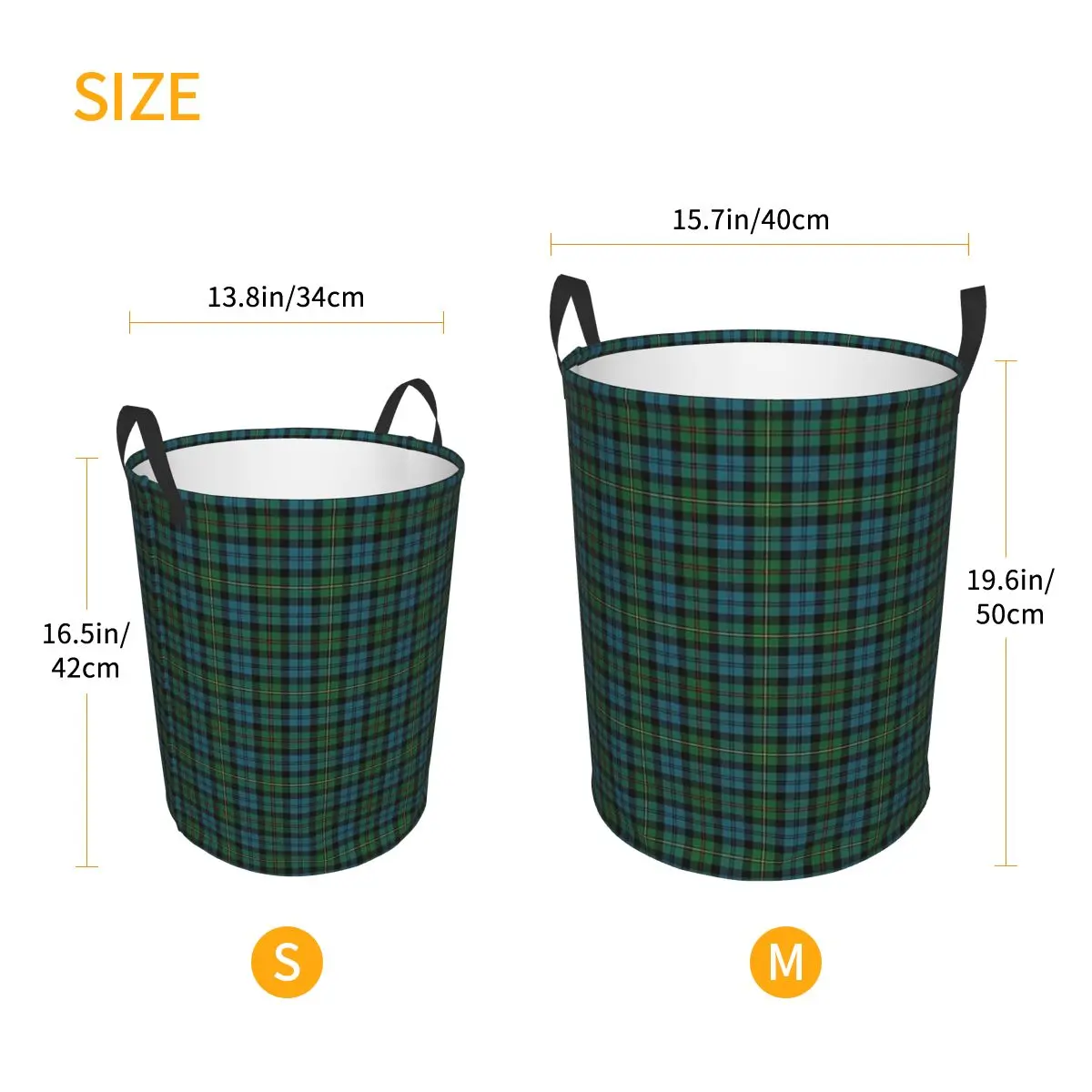 Clan MacEwen Tartan Scotland Scottish Foldable Laundry Baskets Dirty Clothes Home Organizer Large Waterproof Box For Home Kids