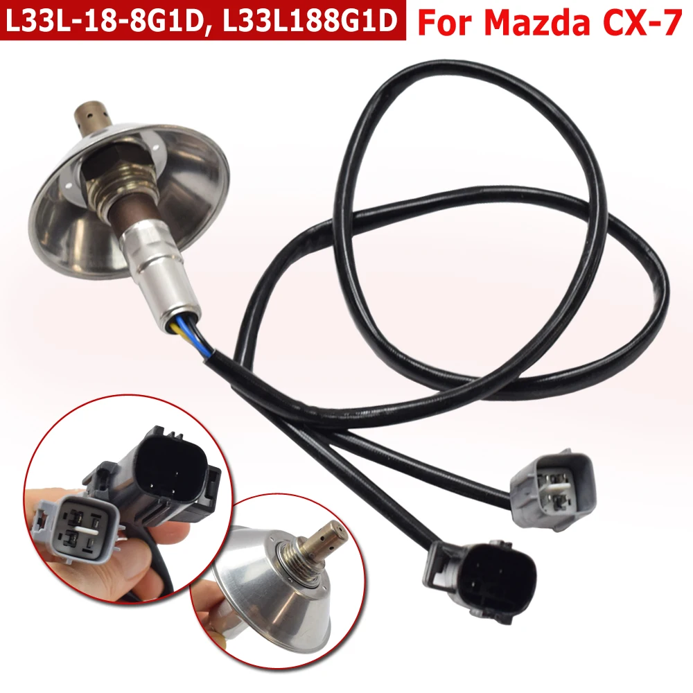 New Air Fuel Ratio Oxygen Lambda O2 Sensor For Mazda CX-7 2.3L Turbocharged 2007-2012 L33L188G1D L33L-18-8G1E-9U 234-5012