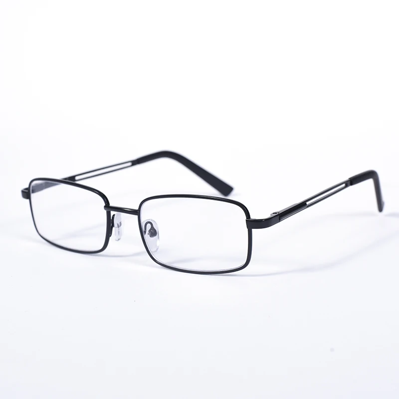 Lesebrille für Männer und Frauen, Legierung, Brillengestell, Federscharnier, Glas, blaues Licht blockierend, leichte Brillen, Qualität + 100 + 12 – Detail 6
