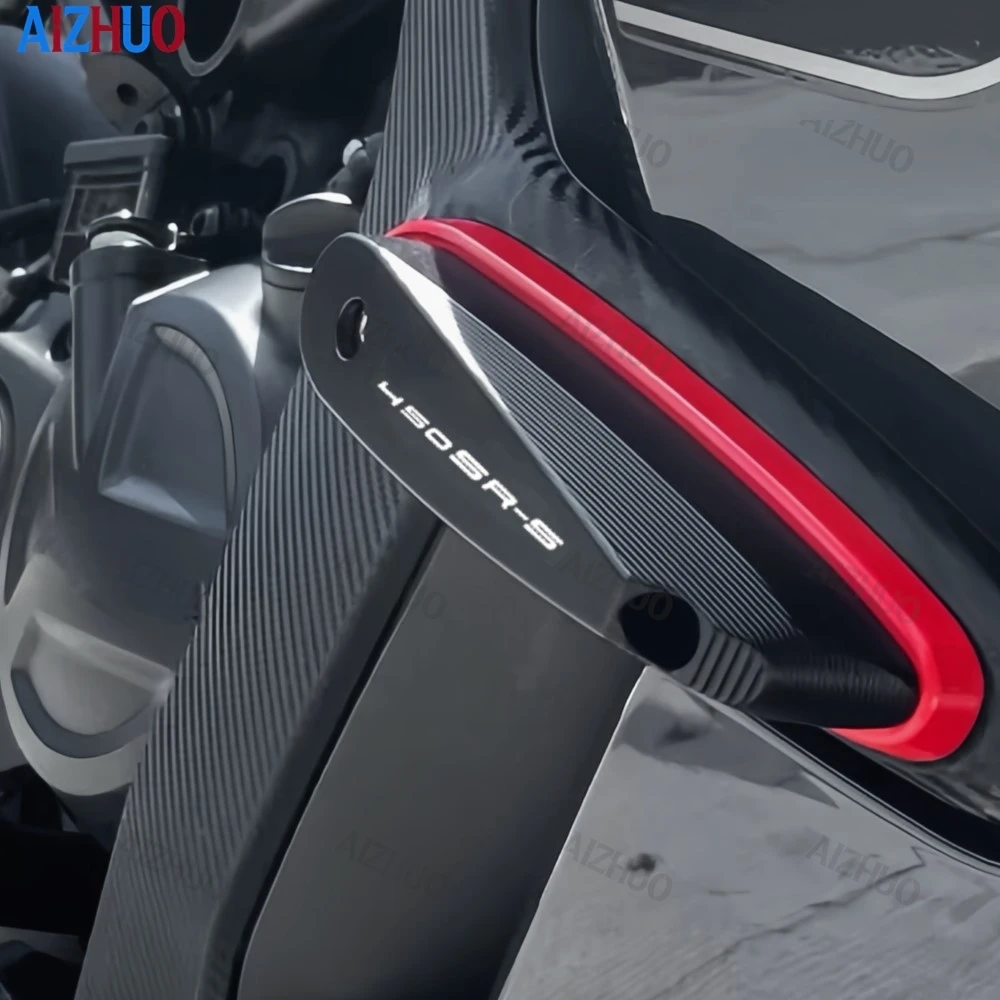 

450SR 450SRS Motorcycle Engine Crash Pads Frame Sliders Protector Anti-Fall Fairing For CFMOTO CF MOTO 450 SR/SRS 2022- 25 2026