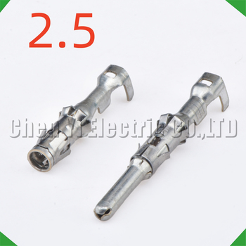 50 Pcs 2.5 mm Male or Female wire Crimp Pins For 929974-1 929967-1 Sheath Automotive Connectors Wire harness Plug 50 Pcs 2.5 mm Male or Female wire Crimp Pins For 929974-1 929967-1 Sheath Automotive Connectors Wire harness Plug
