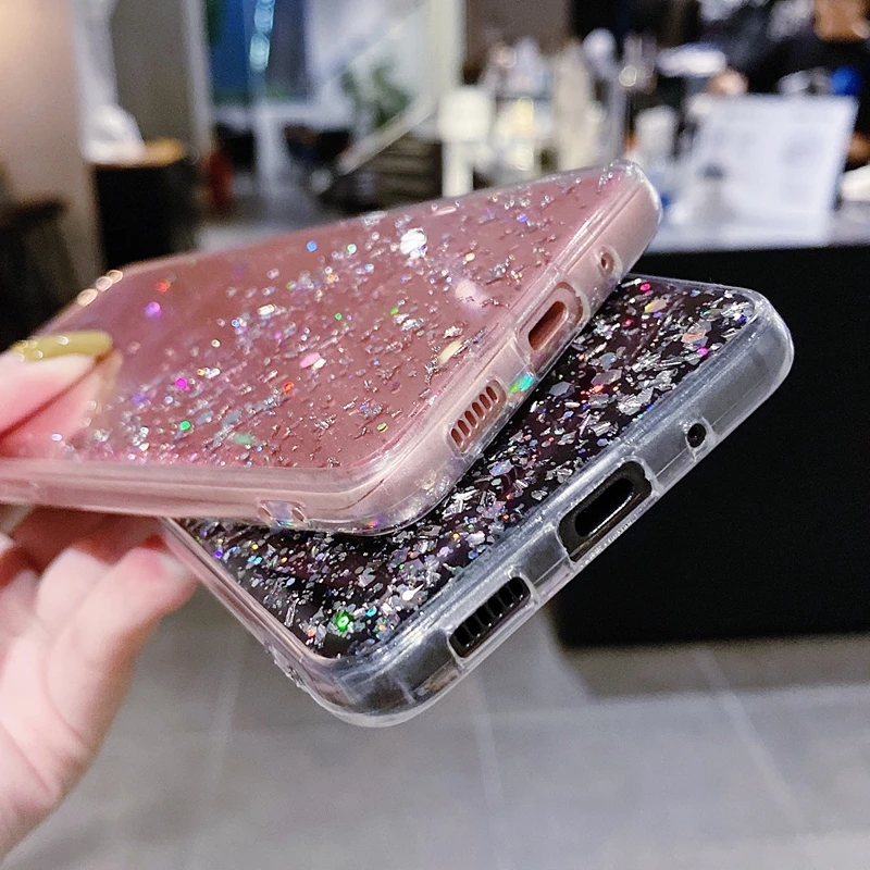 Luxury Bling Glitter Phone Case For samsung galaxy A02 A03 Core A04 A04E A04S A05 A05S A06 A30 A30S A31 A32 A33 A34 Back cover