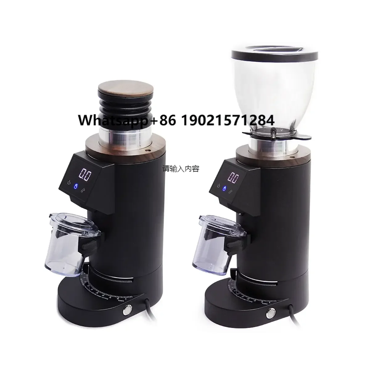 

Automatic DF64E Aluminum Electric Coffee Bean Grinder for and Hotel Use