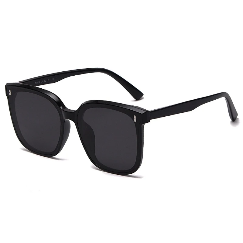 

New Retro Large Frame Sunshade Protection Ultraviolet Sunglasses Simple Trendy and Fashionable Commuting Sunglasses 58214