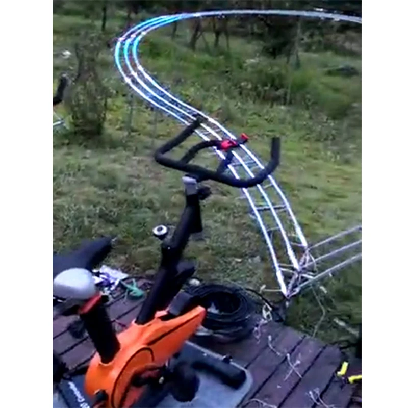 Dynamic Bike Generates Electricity to Light up love Game Interactive Games Event Games Carnival Games Event Props