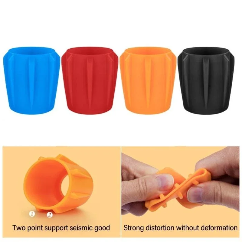 Mikrofon -Windschutzscheibe Antirollringe Schaumabdeckung Windschutzscheibe Binderstangenhülsenhalter für KTV- und