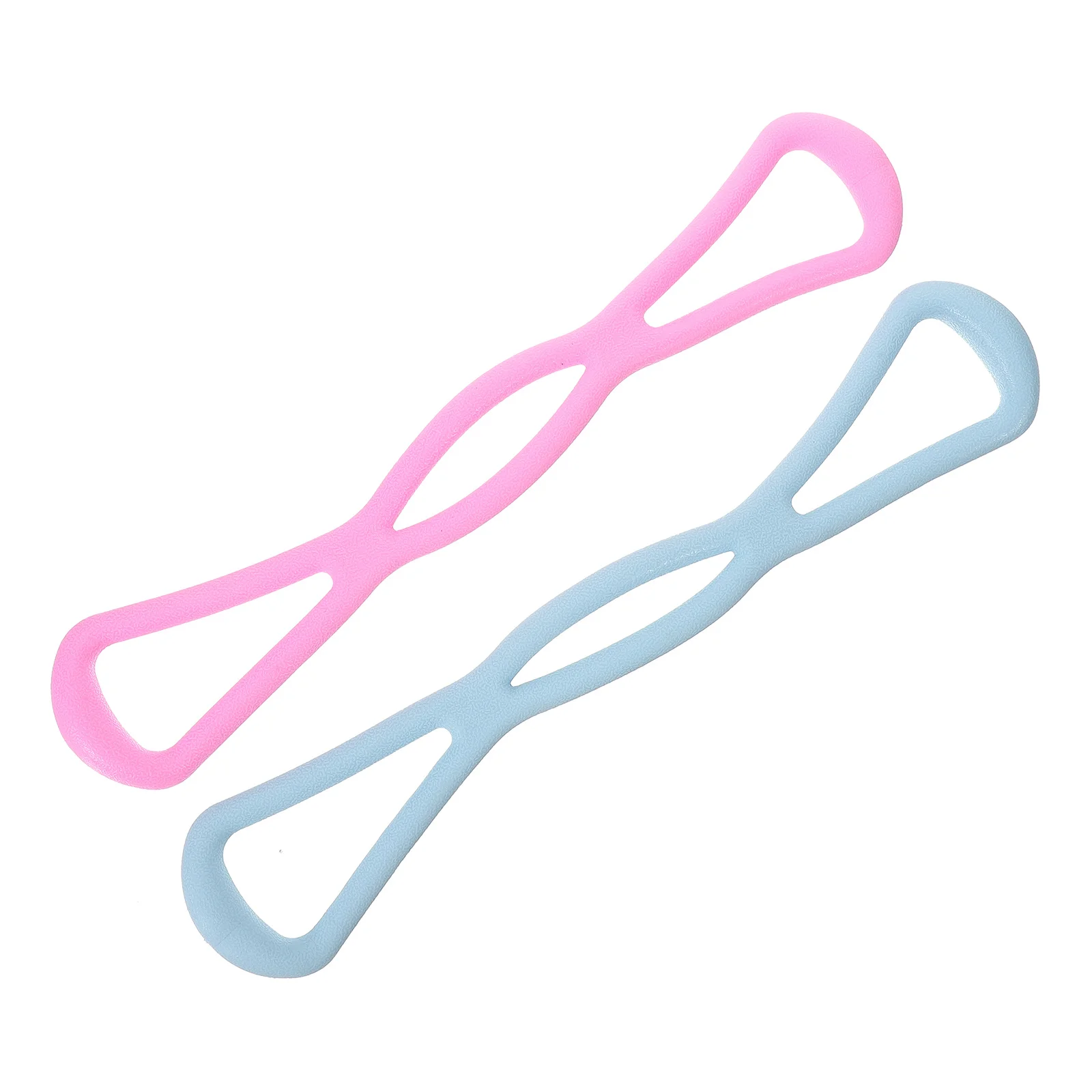 قطعتان من حزام المقاومة الممتاز من مادة Tpr لمعدات اللياقة البدنية الداخلية لتدريب العضلات على الكتف والكتف ثلاثية الرؤوس #2