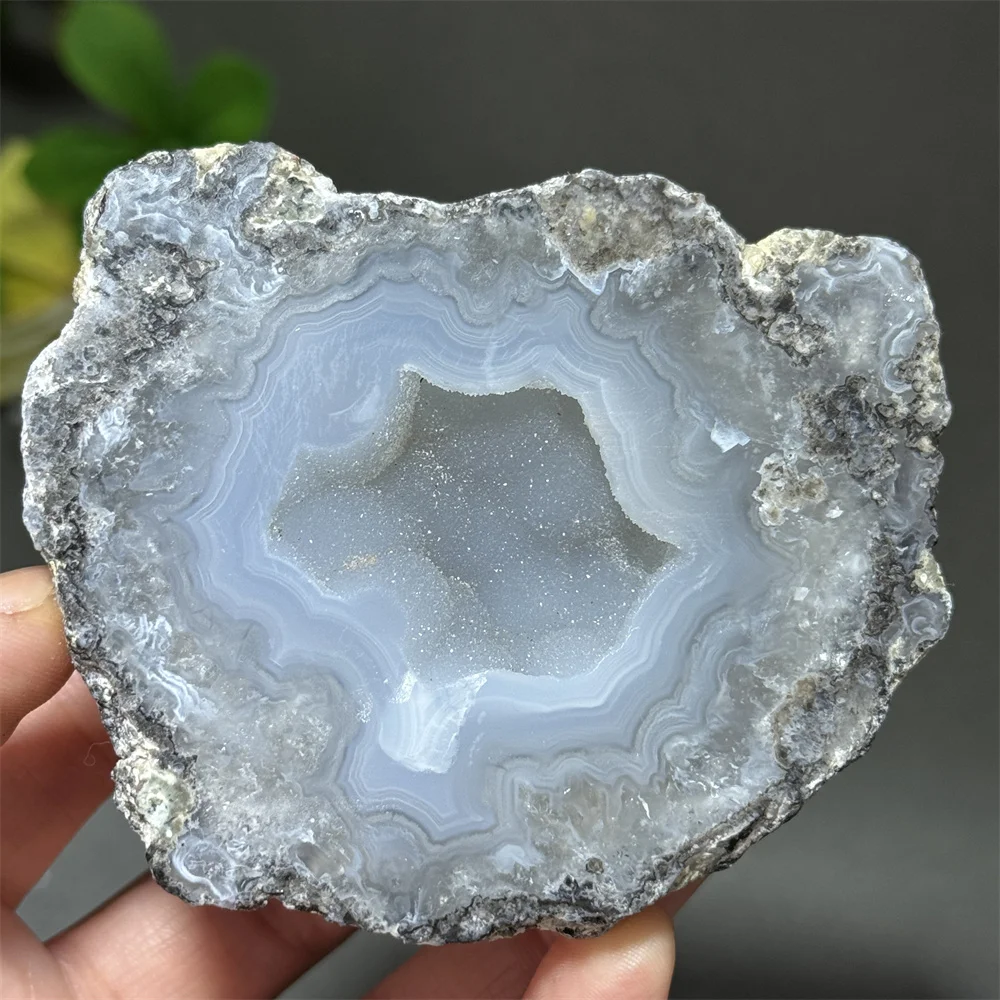 Grappe de cristal d'agate naturelle, spécimen de pierre brute minérale pour la décoration de la maison, guérison spirituelle, méditation, énergie, gemme d'aura