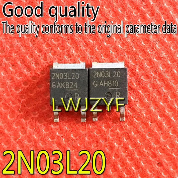 (10Pieces) New 2N03L20 SPD30N03S2L-20 TO-252  30V 30A   MOSFET Fast shipping