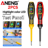 ANENG 2PCS Highlight Voltage Tester Pen B18 Non-contact Induction Voltage Detector Tester Pen Circuit Probing Repair Electrical