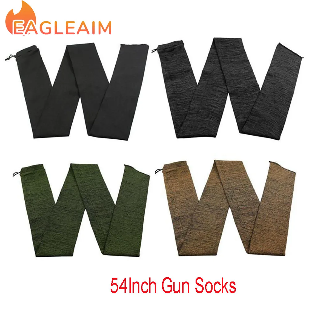 

Silicone 54" For Rifle Gun Sock Silicone Treated Shotgun Protector Cover Storage Sleeve For Handguns Shotgun