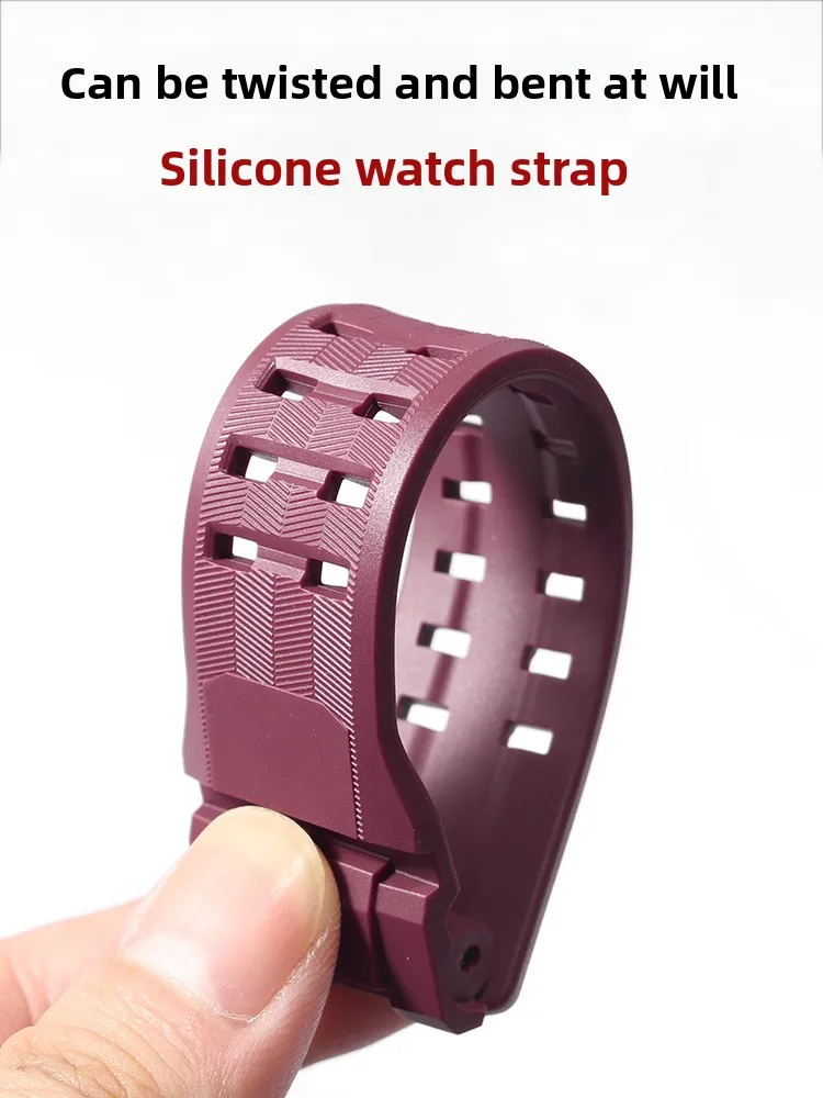 Silicone Watch Strap Is Suitable for Casio G-SHOCK Third Generation Big Mud King GWG-B1000 3A/1A/1A4 Accessories - view 4