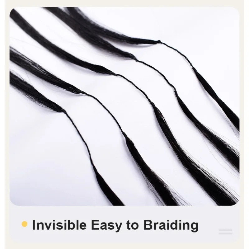 15A الشعر البشري الكروشيه الضفائر غير مرئية Knotless للنساء 14-24 بوصة عابث مجعد 27 لون لينة سهلة جديلة وصلات شعر