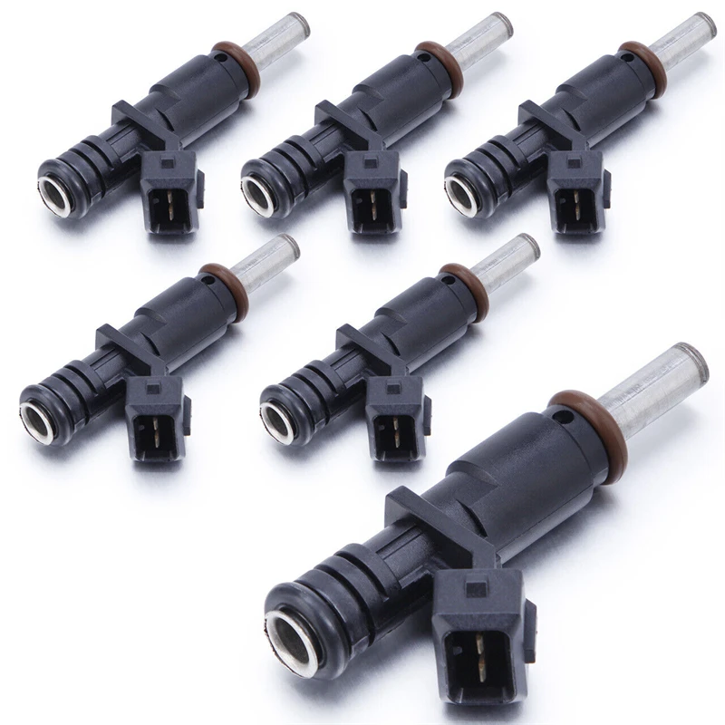 6pcs 13537531634 FUEL INJECTORS for BMW 328i 330i 525i 528i 530i X3 X5 Z4