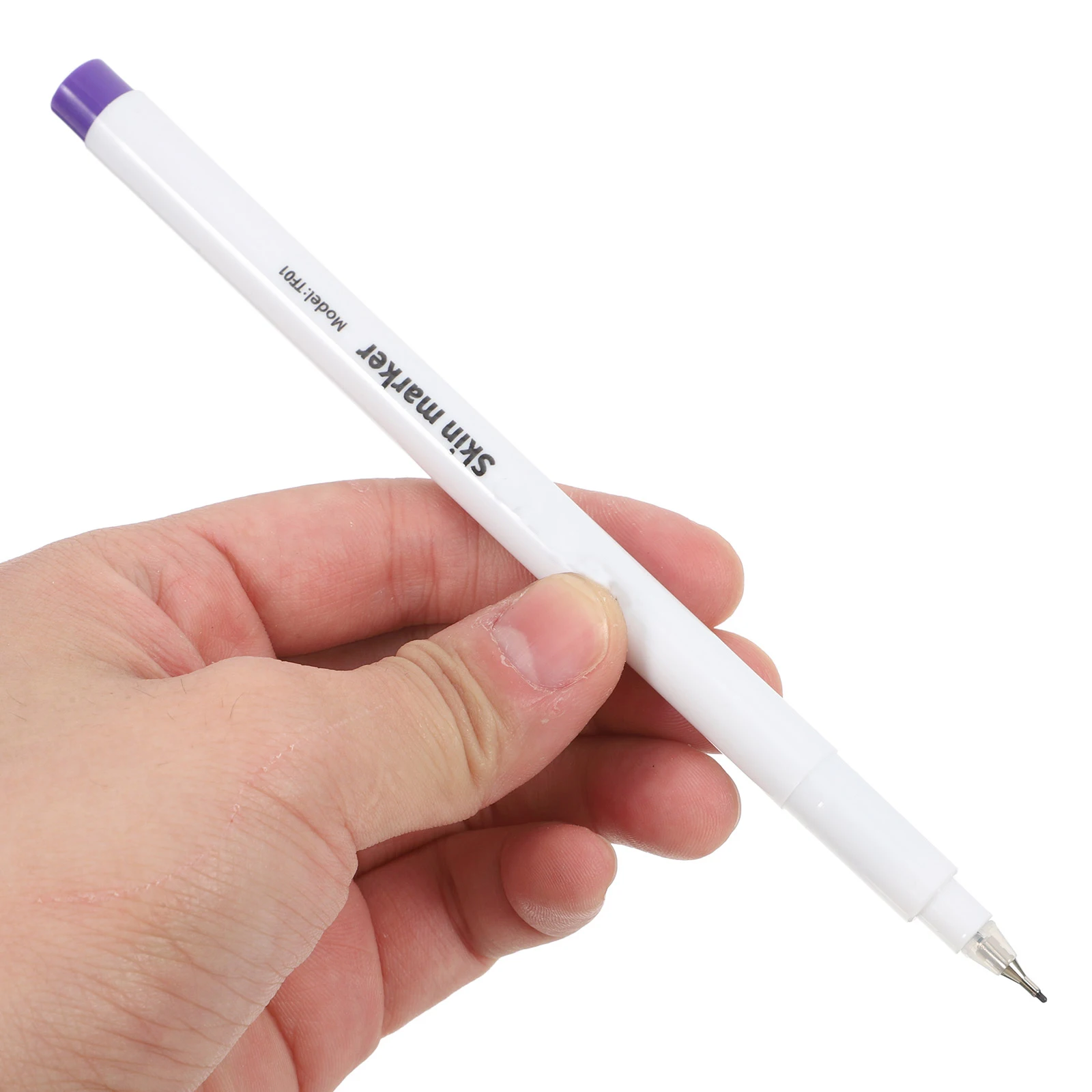 

10 Pcs Tattoo Markers Oil Ink Painting Pencil Skin Fine Tip Positioning Marking White