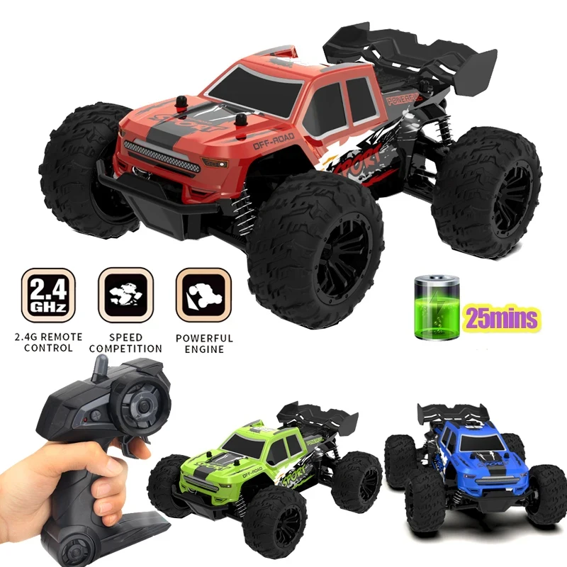 

Remote Control Car Toy High-speed Lightweight 2.4G Remote Control Racing Truck Off-road Climbing Vehicle, RC Car Toys for Kids