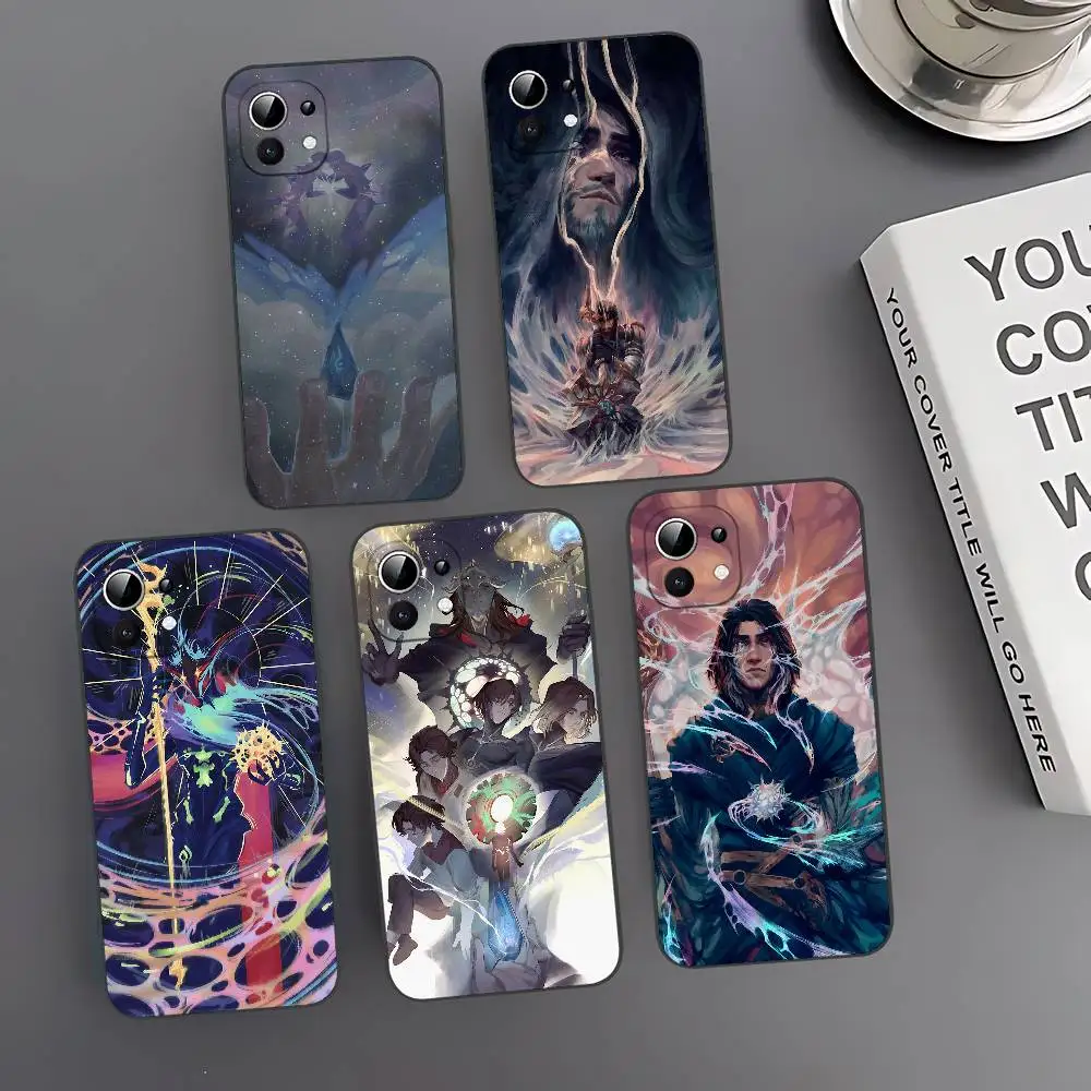 

Game L-Lol A- Arcane Viktor Phone Case Black Cover Suitable For Xiaomi11 12 Redmi Note11 5G 8T 9A 9 10T Note8Pro Note9 12S Ultra