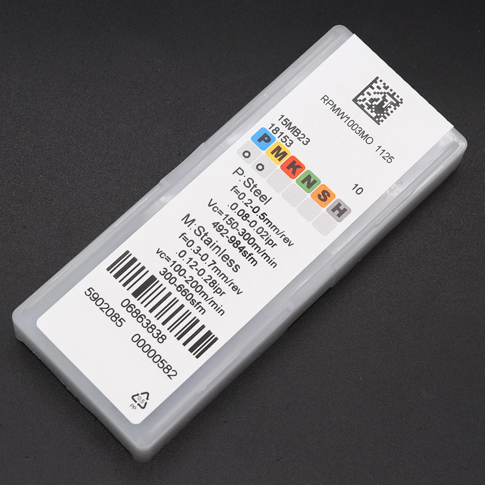 RPMW1003 MO 1125 inserto in metallo duro tondo CNC utensile per tornitura di alta qualità rotondità lama per piastra di fresatura indicizzabile