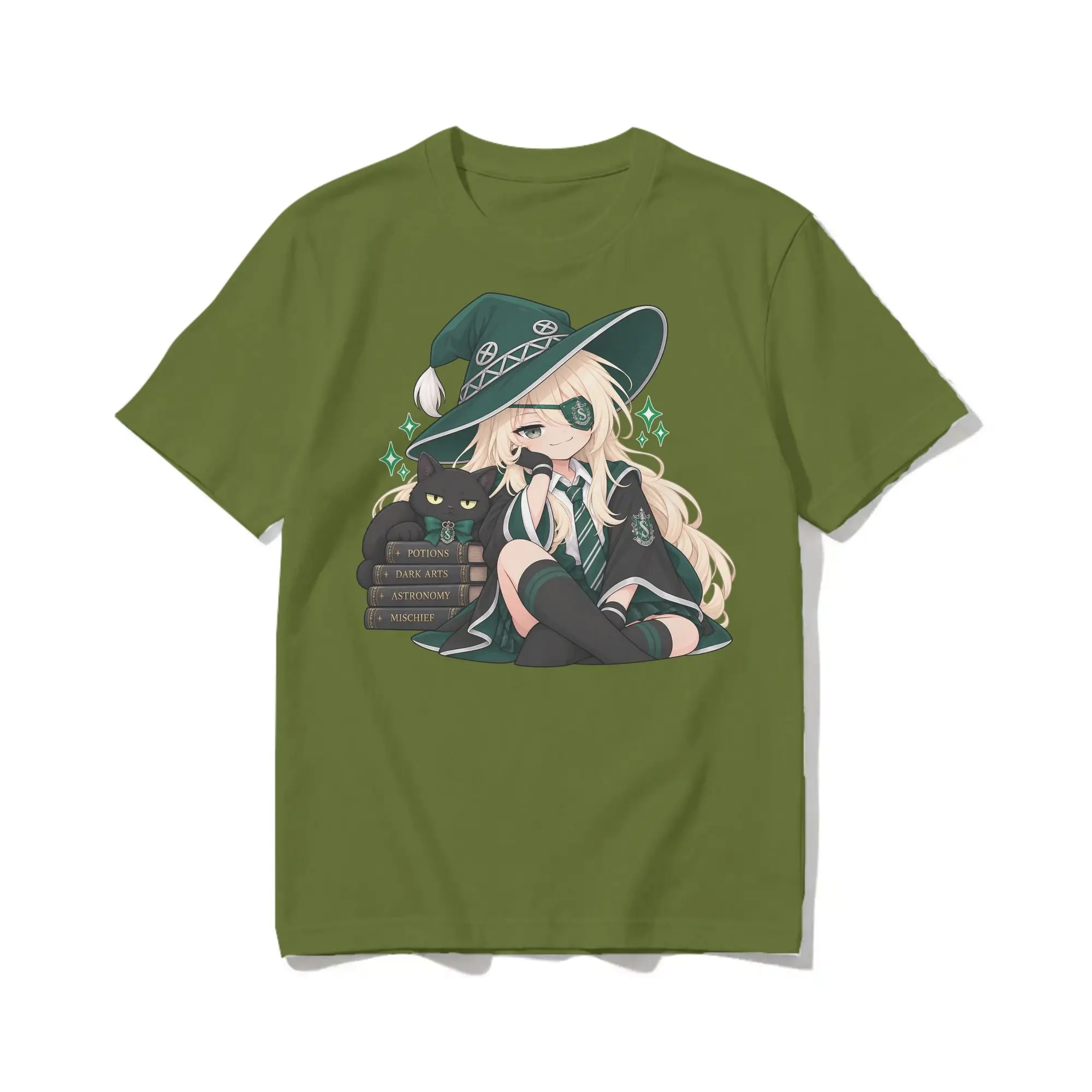 Megumin Malfoid  Malfumin studious T Shirts Men Pure Cotton Novelty T-Shirt Crew Neck Tee Shirt Short Sleeve Clothing Graphic