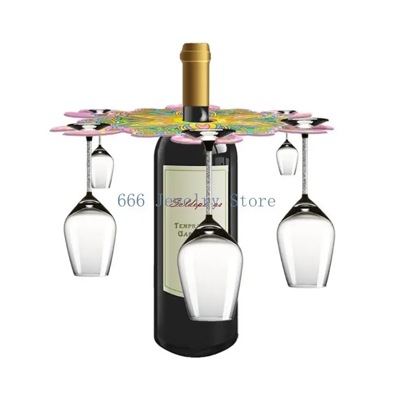 

F2TD DIY Mold Resin Wine Cup Rack Molds Wine Glass Holder Resin Moulds