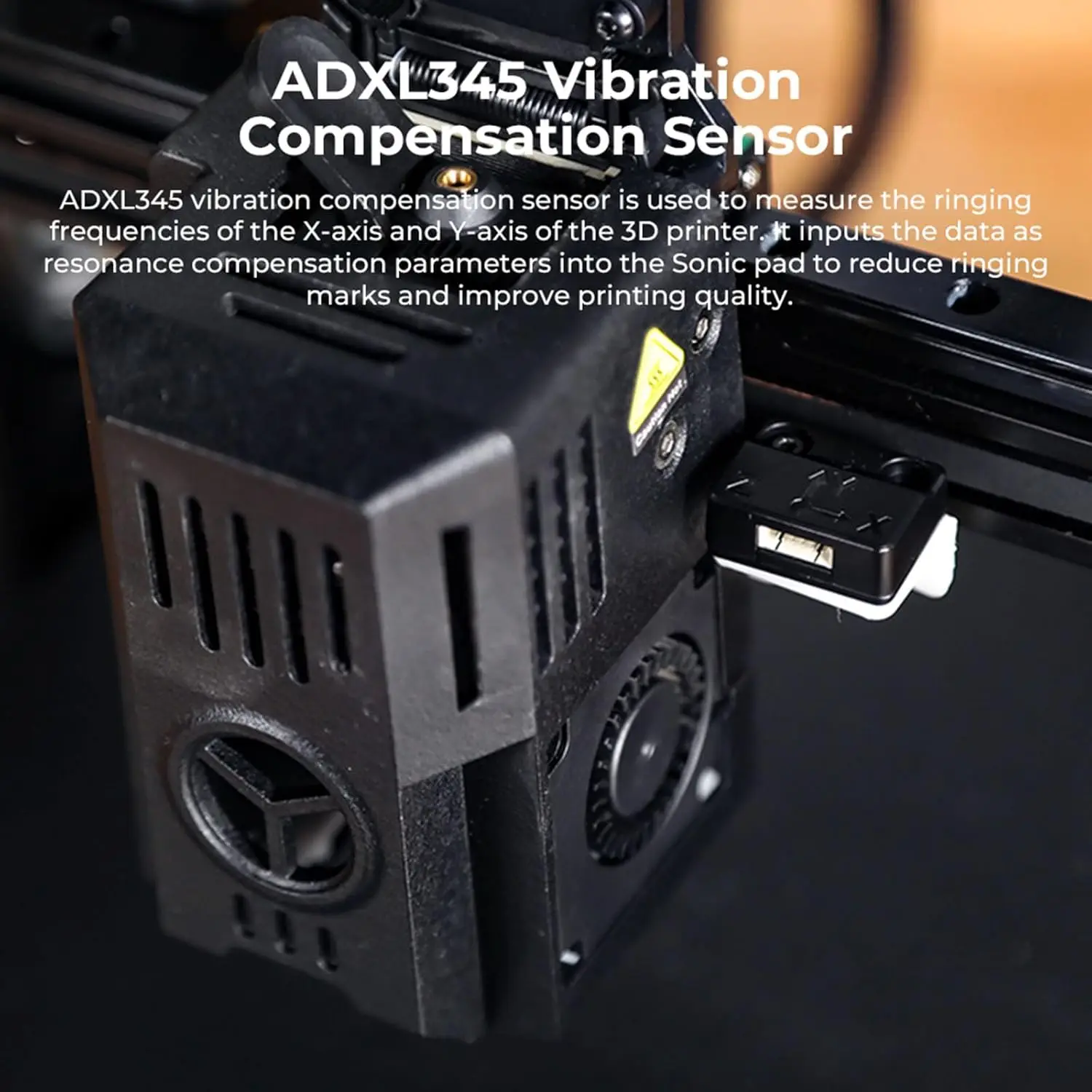 Creality Ender-3 V3 KE ADXL345 Vibrasyon Kompanzasyon Sensörü kiti - 3D