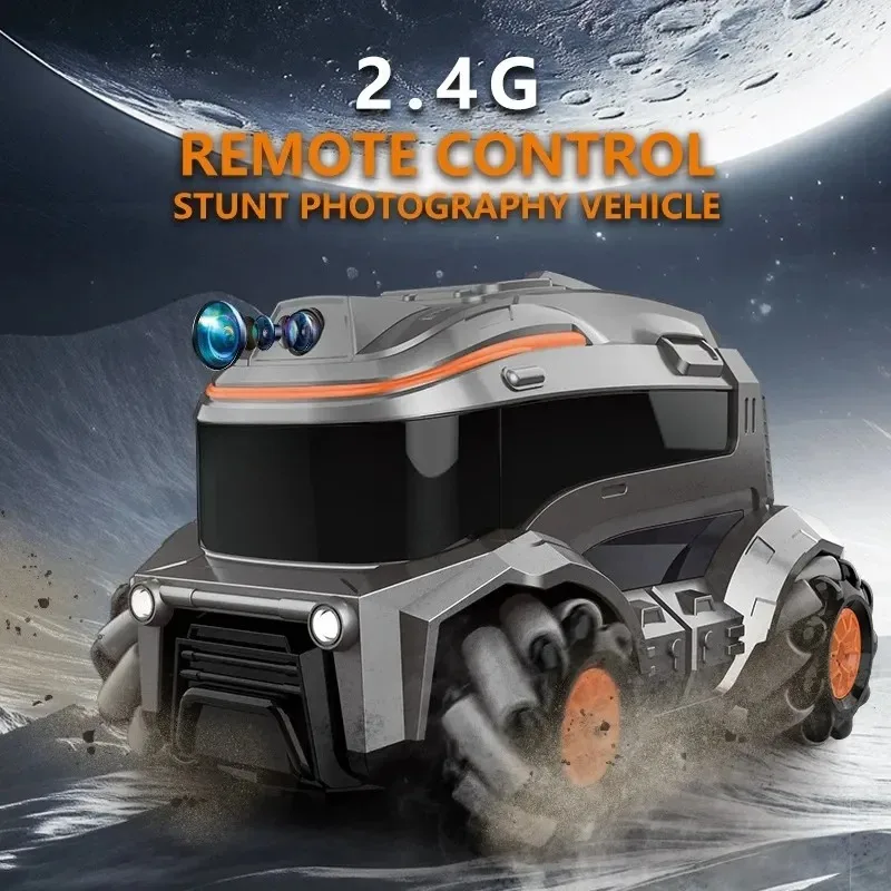 2.4G RC Stunt Car High Resolution Video Camera Remote Control Vehicle for Boys Outdoor Play Gift