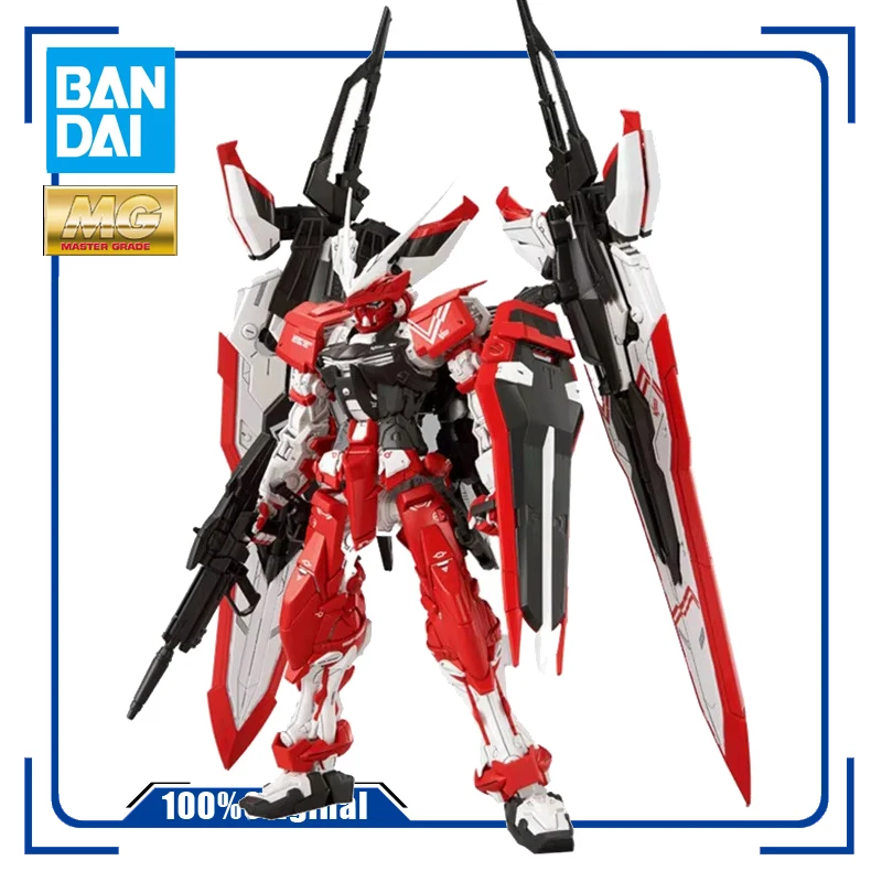 BANDAI PB MG 1/100 MBF-02VV Gundam Astray Turn Red Assembly Model KIT Action Toy Figures Gift