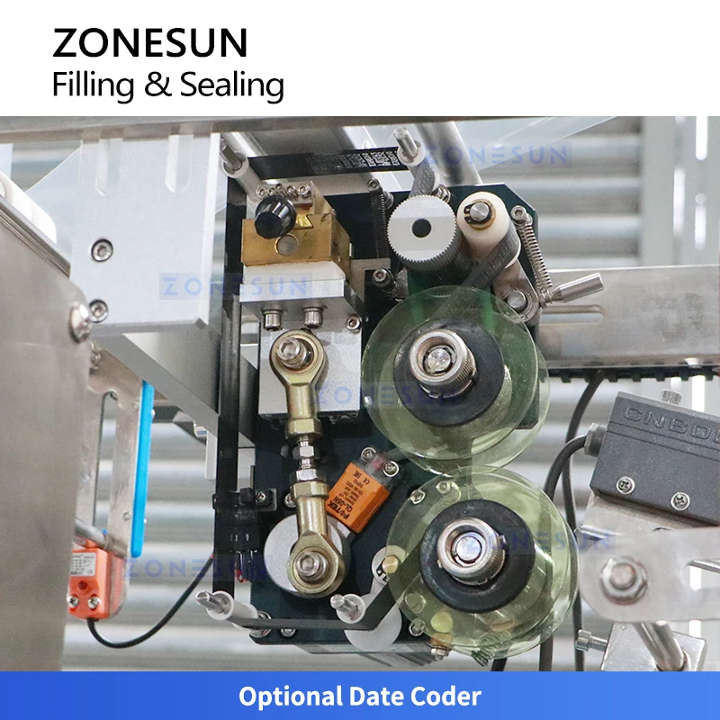 ZONESUN ZS-FS220U Automatic VFFS Sachet Packing Machine for Liquids and Pastes