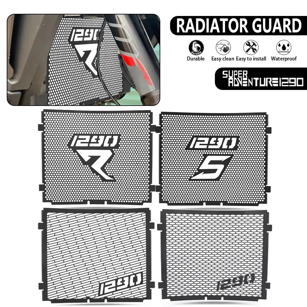 

Motorcycle Accessories FOR KTM 1290 Super Adventure S/R 2017 2018 2019 2020 Radiator Grille Cover Guard Water Tank Protector