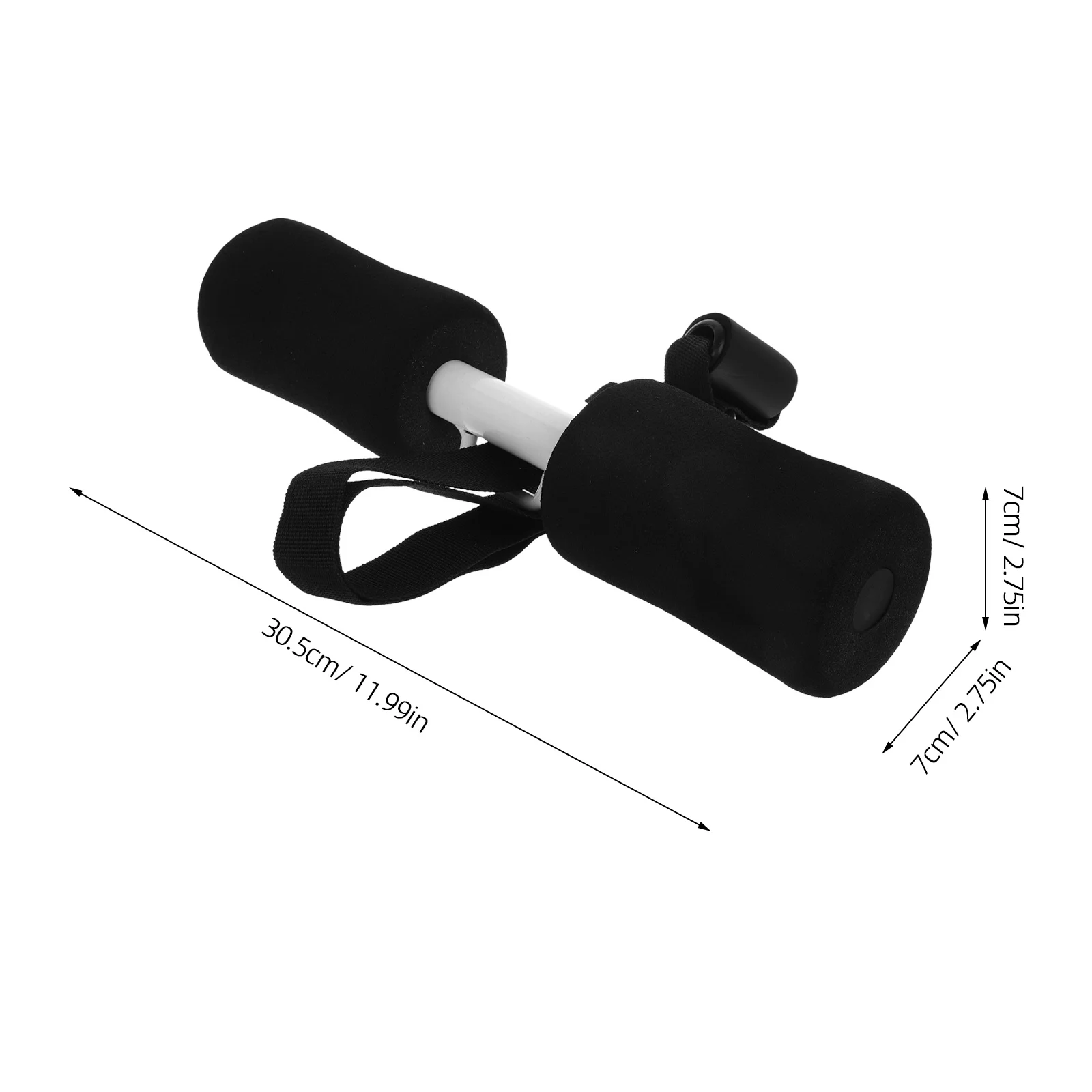 شريط تدريب Ab قابل للتعديل، معدات تمارين الجلوس المدمجة للتمرين المنزلي، جهاز اللياقة البدنية للبطن، أدوات تجعيد محمولة