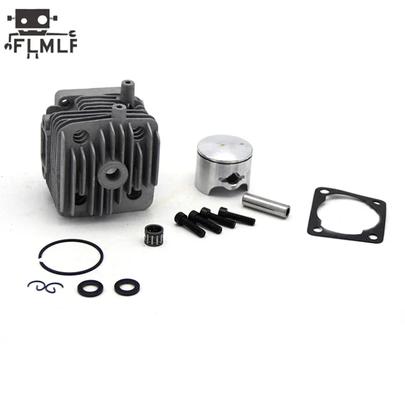 Rc Car 29CC 4 Hole Cylinder Set Fit Zenoah CY Rovan TSRC XJM Engine for 1/5 HPI Rofun Rovan Kingmotor Baja Losi 5ive T FG Goped