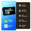 Srnubi 5-Zoll-Motorrad-CarPlay-Bildschirmnavigation GPS Wireless Android Auto Airplay Autoradio für Motorradhelm Bluetooth 4
