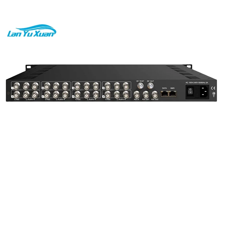 DMB 9580 MPEG-2 24-Channel SD Encoder  DVB ATSC ISDB  Encoding & Modulator