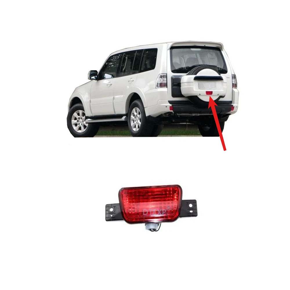 1 Piece Spare Tire Lamp for Pajero V90 2007-2020 8337A068 Rear Lamp for Montero V80 Brake GDDT Lights for Shogun 4th