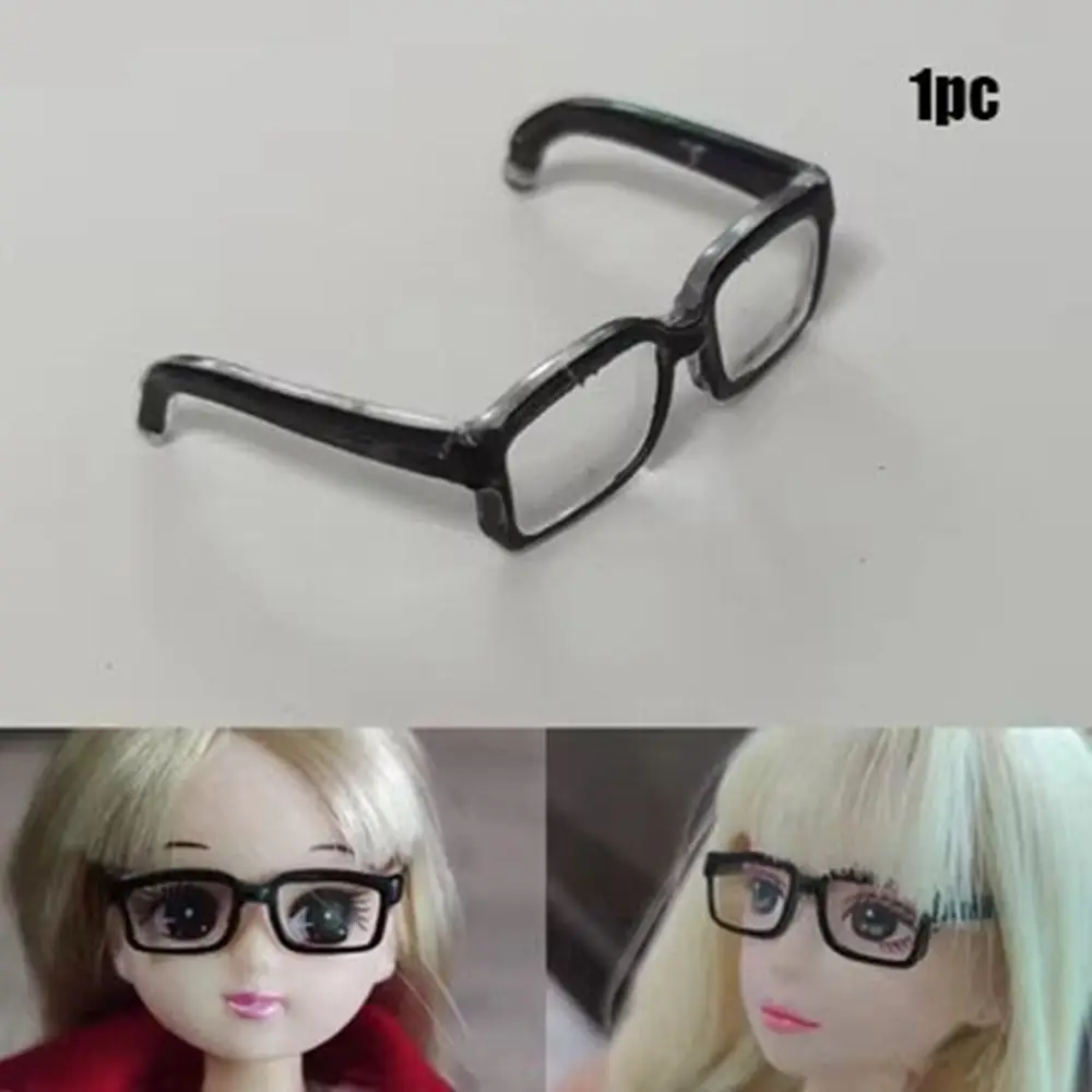 New Plastic Doll Mini Eyeglasses Fashion Multi-Styles Cute Headband Accessories Casual Wear Dollhouse Tableware 30cm 1/6 Dolls