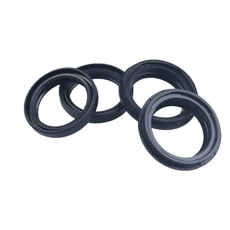 JSRAOIMG Motorcycle Front Fork Damper Oil Seals & Dust Cover For Suzuki AN400 650 DR650S RMX250/RM250 125 GV1200 1400 M50 SV650