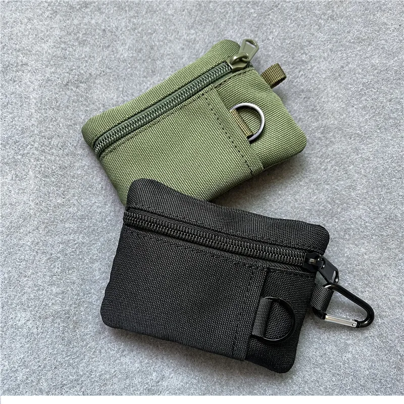 

Canvas Wallet Zipper Sports Outdoor Youth Storage Bag Small Hanging Bag Card Holder Original Japanese Sle Purse