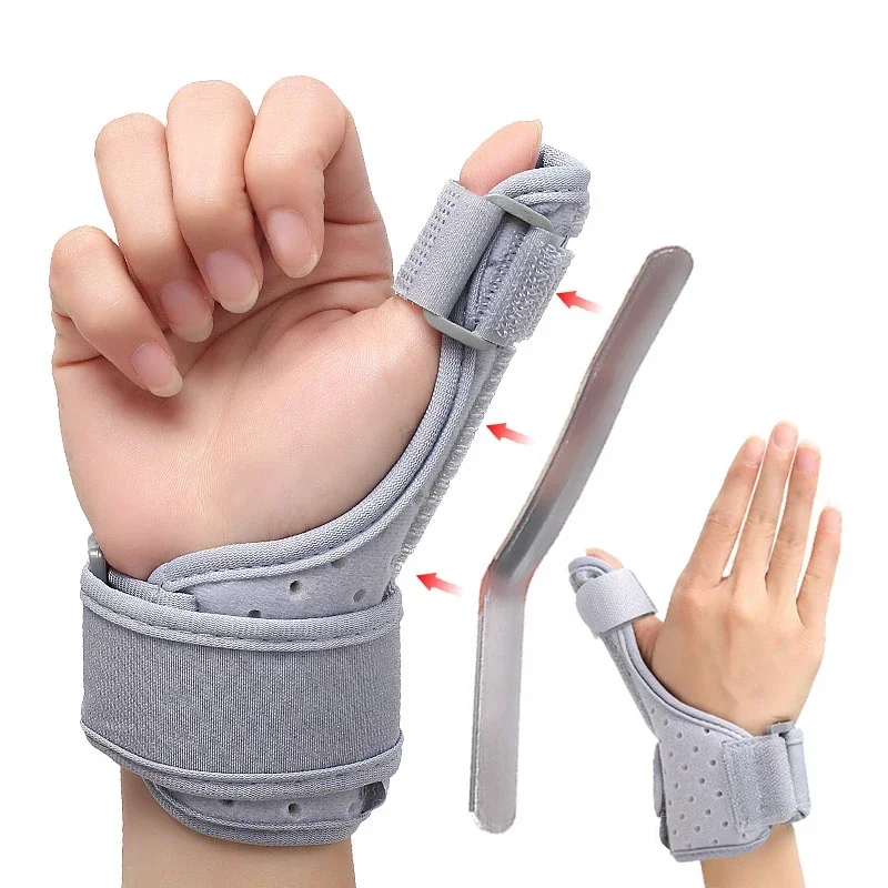 Thumb Splint Support Brace for Tenosynovitis Arthritis Tendonitis Trigger Thumb Immobilizer Fits Men Women Left and Right