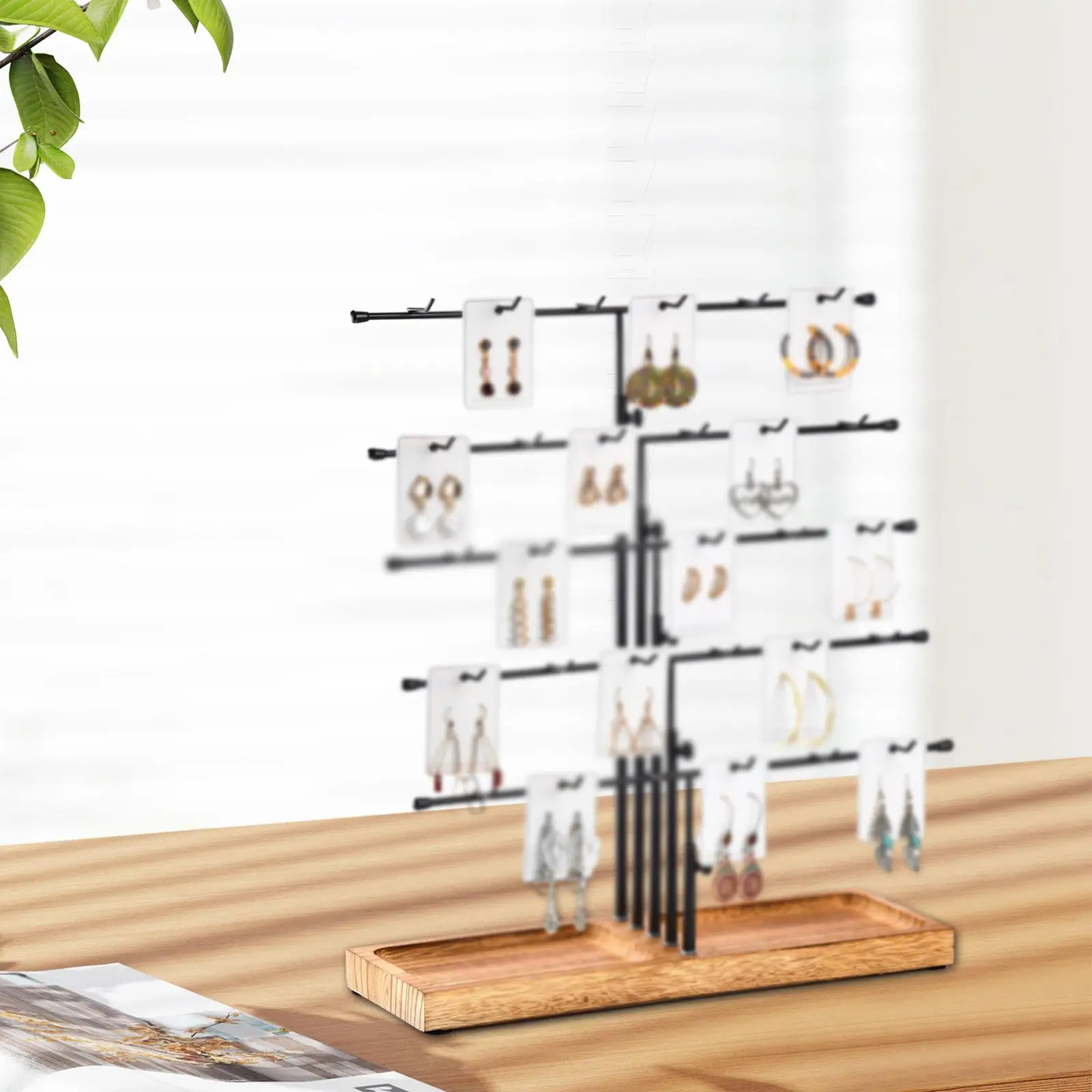 

Элегантный держатель для ювелирных изделий, подставка для браслета и ожерелья, органайзер для спальни, гостиной, столешницы, идеальный подарок для женщин