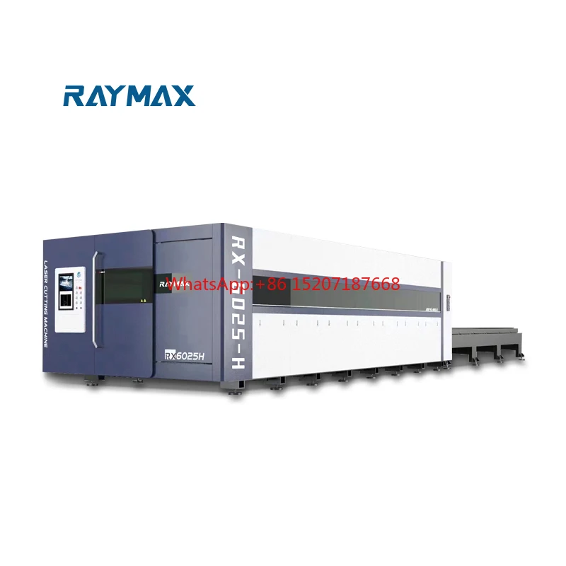 RAYMAX Hot Sale Cnc Fiber Light Cutting Machine Economical Price Plate Integrated Light Cutting Machine For Metal Steel