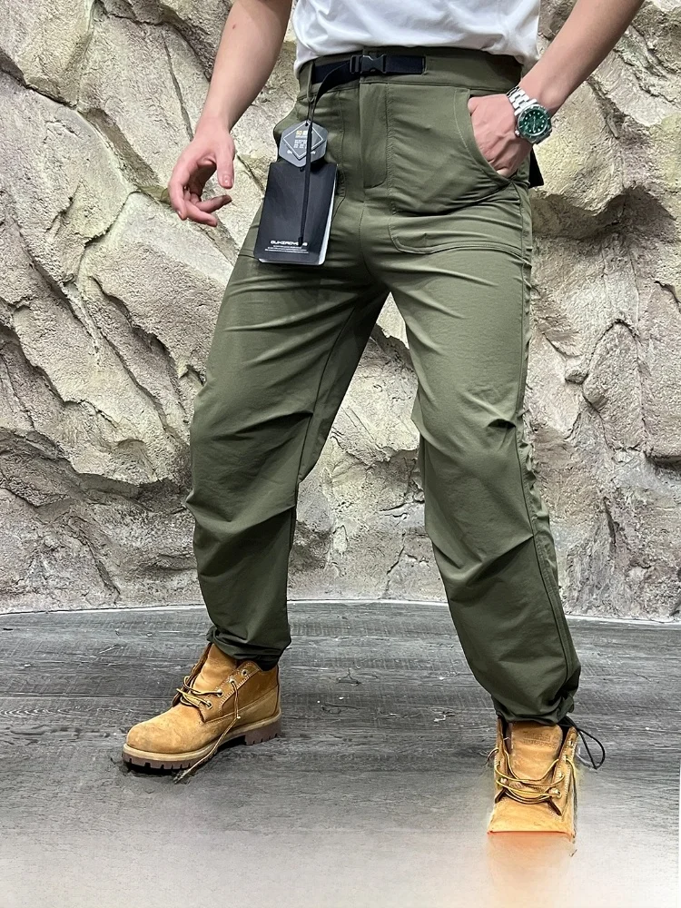 

Dingli Main Prtion Mountain Series Outdoor Functional Pants Anti-Tear Qui-Dry Waterproof Windproof Breathable Soft ell...