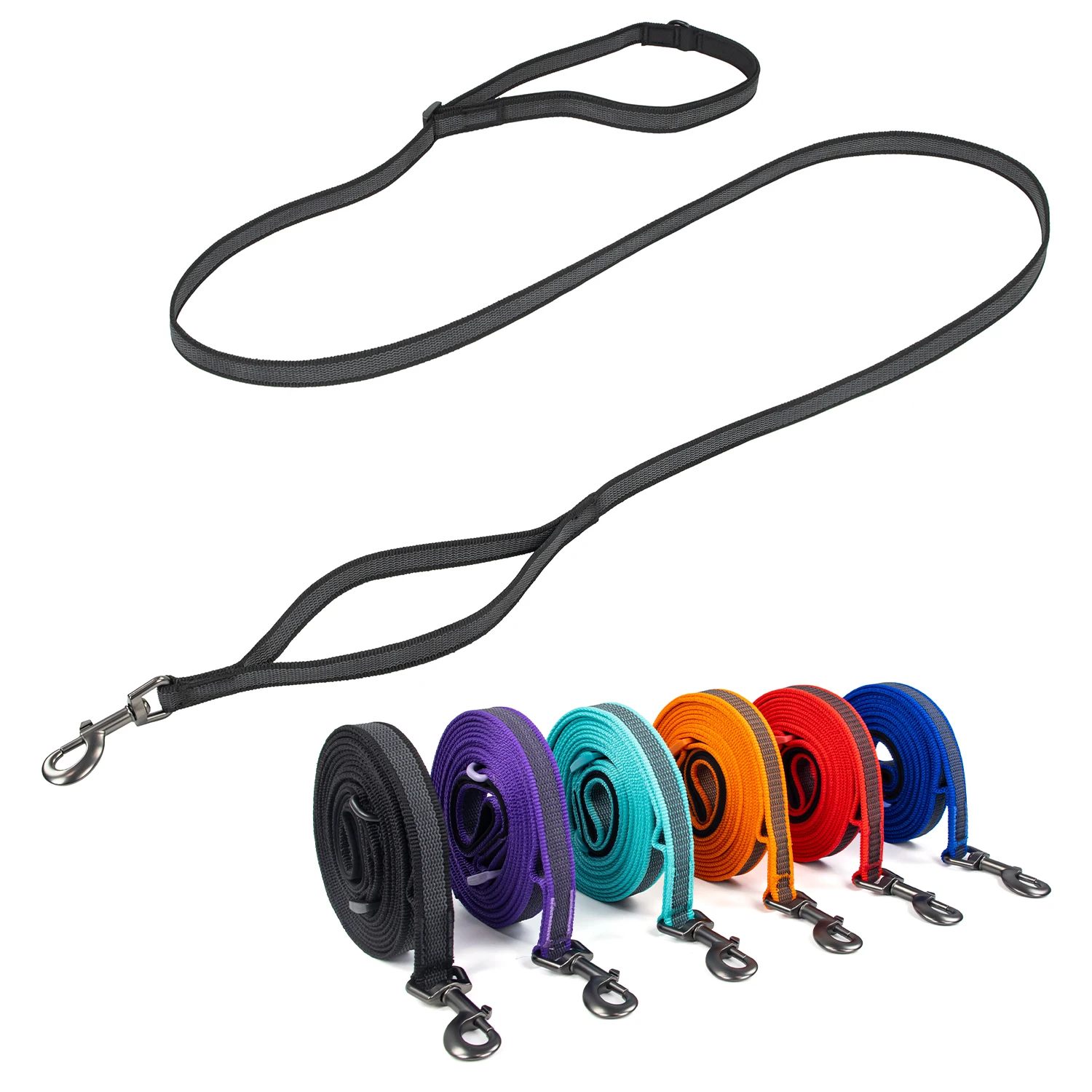 Handsfree hundkoppel med midjebälte för löpning justerbart_voghion.com