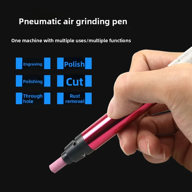 

Pneumatic Pneumatic Pen Mill Grinder High Speed Small Handheld Grinding Pen Polishing Engraving Grinding Tool