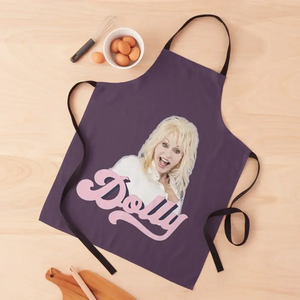 Nice Daily Portrait of Dolly Apron carpenter Waterproof Novelties Kitchen And Home Kitchen New 2022 Year Apron